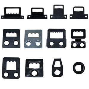 Cross Stitch Hardware <b>Frame</b> Accessories Black T L Shape Serrated Hooks Hinges 200 Pieces Per Pack Durable - Product Image 5