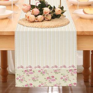 Lindo Camino de Mesa con Estampado a Cuadros de Gnomos para Pascua, Decoración Festiva para Cocina y Comedor - Product Image 3