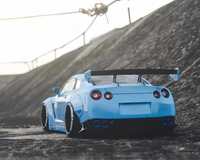 Kits de carrosserie de style LB pour Nissan GTR R35 Pare-chocs avant Aile Diffuseur arrière Aileron GT
