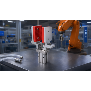 Pince pneumatique parallèle K30 MHZ2 16D 20DL en alliage d'aluminium élargie et réglable pour robot de moulage par injection - Product Image 2