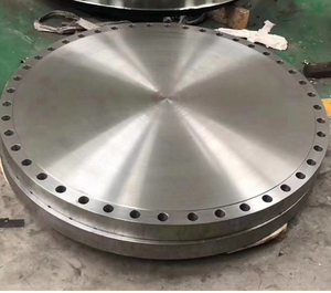 Tùy biến thép không gỉ mặt bích Titan mù Carbon giả mạo thép hàn cổ ren dn400 không gỉ mặt bích tấm - Product Image 3