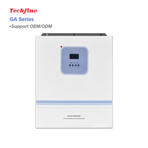 Onduleur solaire hybride 8600W 8,6kW On/Off Grid avec écran LCD, sortie unique 220/230/240VAC haute fréquence - Product Image 2