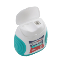 CoralClean Hilo Dental de Nailon de Alta Calidad y Confortable de 50 Metros con Logotipo Personalizado para el Cuidado Bucal Diario en Casa y Viajes, Venta al Por Mayor