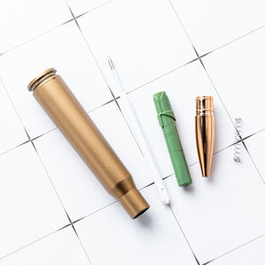 Bolígrafo Creativo con Forma de Bala, Logotipo Personalizado, Bolígrafo de Plástico de 1.0 mm para Uso Escolar - Product Image 3