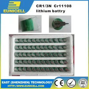 Batería de litio CR1/3N, 3V, 170mAh, cr1/3N, 2CR1/3N, cr2, cr123a, para electrónica de consumo