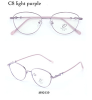Lunettes optiques anti-lumière bleue œil-de-chat de créateur haut de gamme pour femme, monture rouge, taille jeune, légères, portables, en acétate