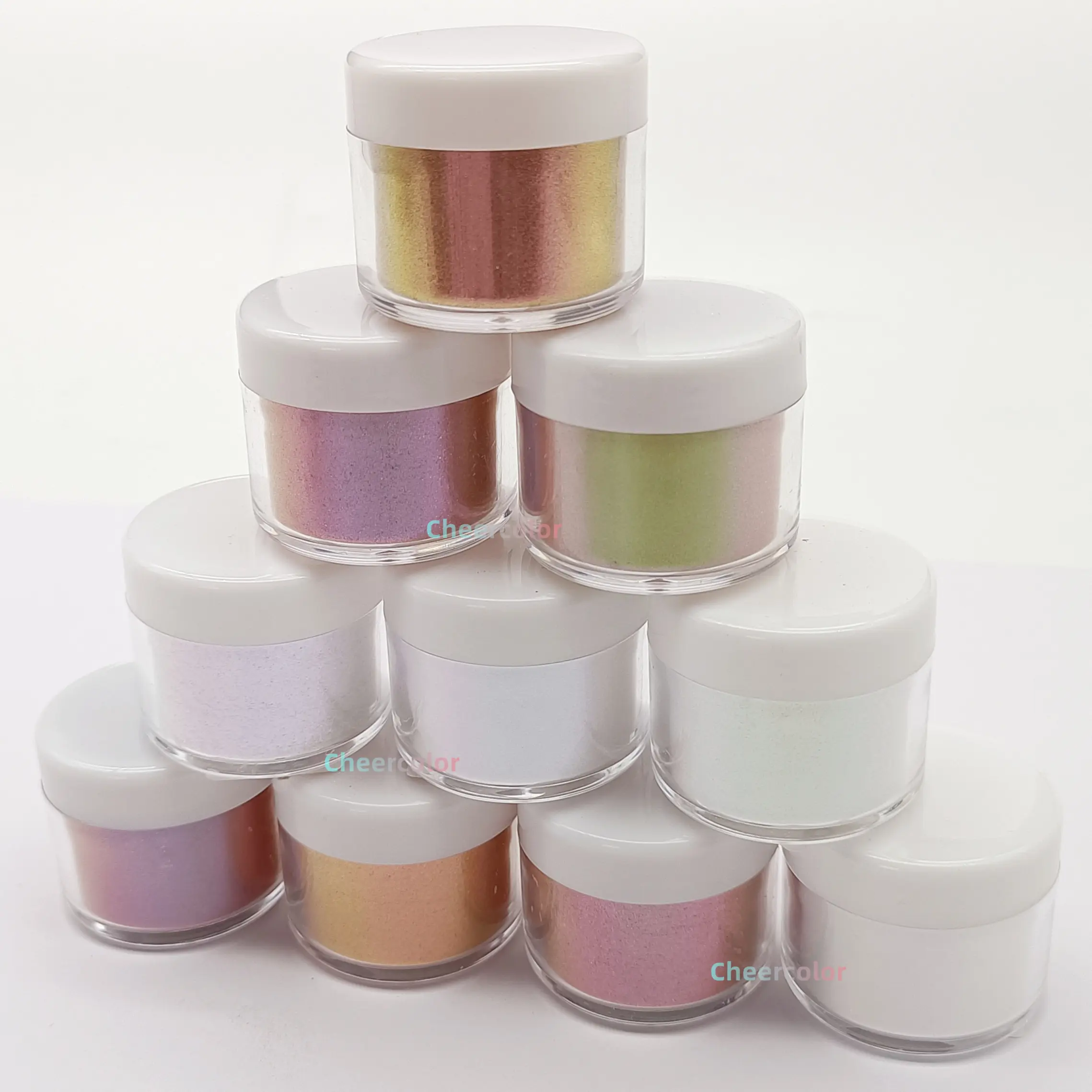 Hncapitals mehrfarbig Pulver farbpigmente mit starker Wirkung Chamäleon Farbwechsel pigment