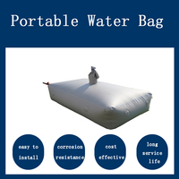 Sac d'eau Keyubo 1000L en PVC à déploiement rapide pour l'irrigation d'urgence pendant les saisons de sécheresse