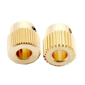 Engranaje Extrusor de Latón Mejorado de 26/40 Dientes, 5 Piezas, Engranaje de Alimentación MK7 MK8 para <span class=keywords><strong>Impresora</strong></span> <span class=keywords><strong>3D</strong></span> Ender 3 CR10 <span class=keywords><strong>Anet</strong></span> <span class=keywords><strong>A8</strong></span> - Product Image 5