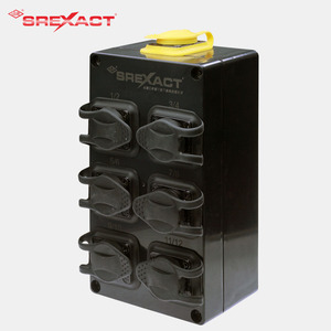 Adaptador MPO a 6 LC Dúplex de Alta Calidad, Caja Adaptadora SFB2-12M3-MPOM-6DLS - Product Image 1