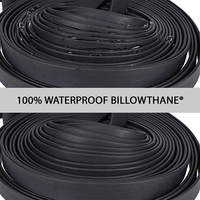 Laisse pour chien de 10 m en PVC souple imperméable de qualité supérieure, résistante, pour l'entraînement, avec mousqueton pivotant