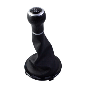 Volkswagen Car Gear <b>Knob</b> 5-Speed Leather <b>Shift</b> <b>Knob</b> Head Ergonomic Manual Transmission Accessory - Product Image 3