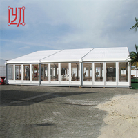 Tente de mariage en aluminium de haute qualité 10x30m tente chapiteau de fête