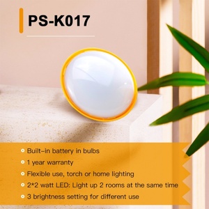 Linterna Solar con Cargador de Teléfono Móvil, Lámpara de Emergencia Recargable de 2 LED para Áreas sin Conexión - Product Image 2