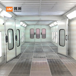 Bilik Pengecatan Profesional dengan Pembakar Listrik Diesel, Ukuran Kustom, Bersertifikasi CE, Hemat Energi, Lampu LED, untuk Dealer 4S UM - Product Image 3