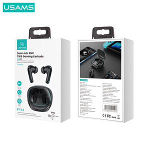 USAMS-<strong>XJ13</strong> Wireless Gaming ENC Dual Mic Noise Reduction TWS Dual Ear in Ear Game Earphones - Product Image 6