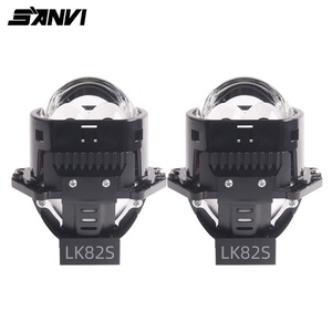 Kit de phares LED haute puissance SANVI LK82S 3 pouces - Durée de vie de plus de 30 000 heures, 45W pour faisceau bas, 75W pour faisceau haut, 6000K, 8870LM - Product Image 1