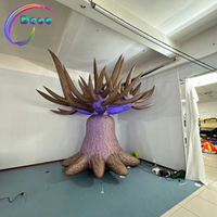 Arbre Magique Gonflable pour Forêt Enchantée, Jardin Féerique, Affichage en Centre Commercial et Événements Thématiques