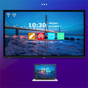 Prix d'usine Oem SKD <span class=keywords><strong>pas</strong></span> <span class=keywords><strong>cher</strong></span> 4K tactile LCD 65/75/86/98/100 tableau blanc interactif pour l'enseignement scolaire et la réunion de conférence - Product Image 2