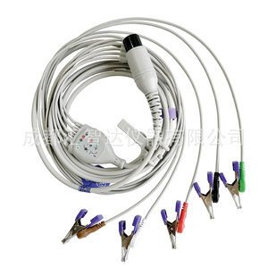 Huizhida Dual-Function Animal <b>Clips</b> Va02d Purple Blue For Veterinary Pets Ecg Monitoring - Product Image 5