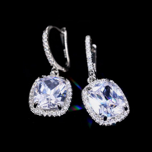 Elegant Sparkling Drop <b>Earrings</b> for Women Formal Party Commuter <b>Dangle</b> Ear Jewelry - Product Image 2