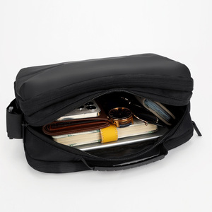 Sac bandoulière multifonctionnel pour homme avec film imperméable, sac bandoulière décontracté à une épaule, sac de cyclisme - Product Image 3