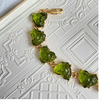 Moda Vintage Macaron Color cadena con cuentas Lava serie corazón collar de cristal para ocasiones de aniversario