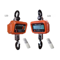 Timbangan Gantung Digital Santwell Wireless Crane Scale 3t 5t 10t 15t dengan Remote Control, Layar LED, dan Hook Industri dari Aluminium Alloy 1kg