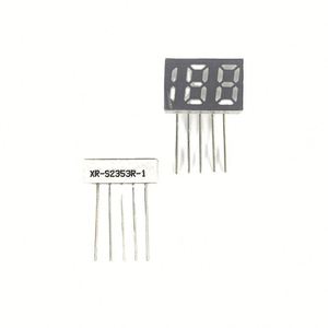 XR-S2354R-BR <b>LED</b> Digital <b>Tube</b> 0.25 Inch 2V Through Hole 2 Character Single Row 5pin Foot Factory Direct Sales - Product Image 3