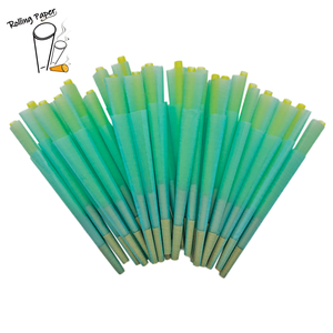 Usine de fabrication de papier à rouler conique non blanchi pour fumer, papier à cigarette conique sur mesure extra large, ruban adhésif, filtre M - Product Image 2