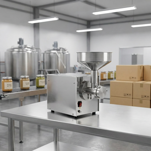 Macchina per Burro di Arachidi Professionale, Trituratore Multiuso per Pasta di Sesamo e Frutta Secca per Ristoranti e Industrie Alimentari - Product Image 1