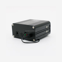 Kit de plafonnier LED RGBW 16W 12V pour voiture, effet ciel étoilé clignotant, fibre optique scintillante, 3m 600 fibres 0,75mm, contrôle musical via application et télécommande