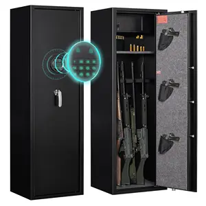 Fireproof Hidden Vault Steel Cabinet For Case Fingerprint Gun Safe Biometric Box Gun Safe Fireproof