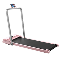 Tapis roulant pliable de haute qualité, mini, portable, en PVC, équipement de fitness pour l'exercice à domicile avec test de fréquence cardiaque sans fil