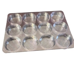 บรรจุภัณฑ์พลาสติก PET แบบบลิสเตอร์, กล่องบรรจุภัณฑ์พลาสติก PVC ใสทรงสี่เหลี่ยม, ถาดพลาสติกกันกระแทกด้านในแบบโลหะ - Product Image 4