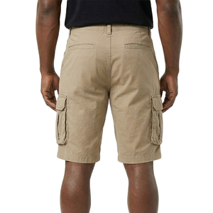 TOPSHOW Summer Men's Loose Cargo Shorts Silk Screen Print logos Sports Pants Outdoor Casual Solid Men's Cargo Shorts - Product Image 3