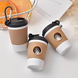 ที่เก็บถุงเก็บอุจจาระสุนัขแบบมีสไตล์ Huamaohengchun สำหรับสายจูง ดึงง่ายและคลิปหนีบสะดวก น้ำหนักเบา เหมาะสำหรับสายจูงแบบยืดหดได้ - Product Image 2