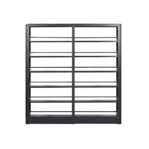 Estanterías de Exhibición Multi-nivel para Bibliotecas y Materiales de Equipamiento, Diseño de Muebles, Estante Metálico con Puerta Corredera para Libros - Product Image 3