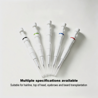 Aiguilles pour stylo d'implantation capillaire manuel DHI pour la transplantation de cheveux