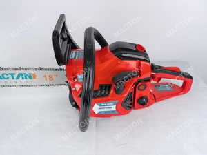 เลื่อยโซ่ยนต์เบนซินเกรดอุตสาหกรรม 52 ซีซี ราคาดี ปรับแต่งได้ พร้อมบาร์นำขนาด 18-20 นิ้ว สำหรับตัดไม้ - Product Image 5