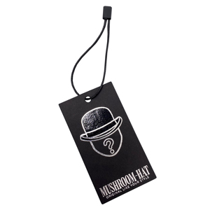 Wholesale Custom Embossed Fold Over Hang <b>Tags</b> for Clothing Jewelry <b>Gift</b> Packaging with Recycled Materials and Custom Logo - Product Image 6