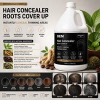 Penutup Rambut Rontok Cair, Pengental Serat Rambut untuk Produk Perawatan & Penataan Rambut Lainnya