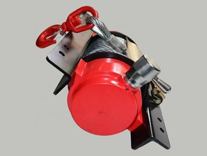 Treuil hydraulique de traction de 10 tonnes avec câble en acier pour les applications de remorquage de camions de dépannage, de grues et de bateaux - Product Image 2