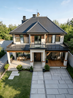 Maison préfabriquée abordable, kit de construction de villa à assembler soi-même, solution de maison modulaire à assemblage rapide