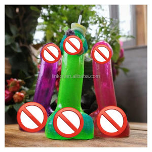 Gelas koktail Logo kustom transparan berbentuk <span class=keywords><strong>Penis</strong></span> Shot plastik desain klasik Modern cangkir plastik untuk minuman pesta - Product Image 5