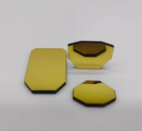 Miroirs de numérisation laser à revêtement or protecteur pour machine laser CO2, miroir Galvo en stock