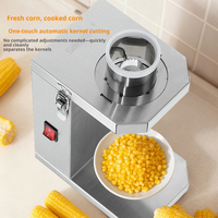 Nouvelle machine à décortiquer le maïs frais, séparateur de grains de maïs, décortiqueuse de maïs, équipement de traitement pour restaurants
