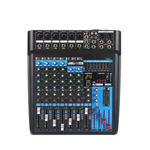 GM-8/12/16 way home stage with audio mixer USB balanced BT digital reverberation effect Mixer Audio Professional