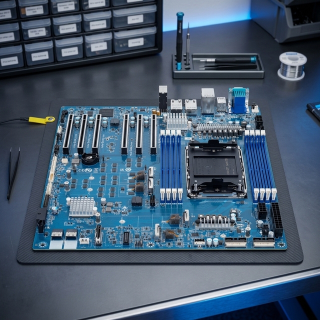 MW94-RP0 Intel Xeon 600 Series Single Socket Workstation Motherboard LGA4710 DDR5 PCIe 5.0 Professional Computing Platform