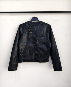 Ağır Kaplamalı Koyun Derisi Erkek Vintage Deri Ceket Çevre Dostu Hızlı Teslimat Rahat Fabrika Satışı Sokak Giysisi - Product Image 5